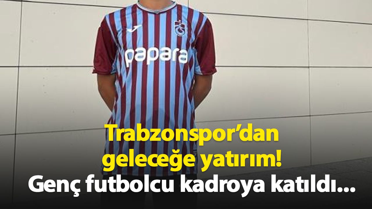 Trabzonspor’da geleceğe yatırım: Genç golcü A takıma yükseltildi - (ツ)