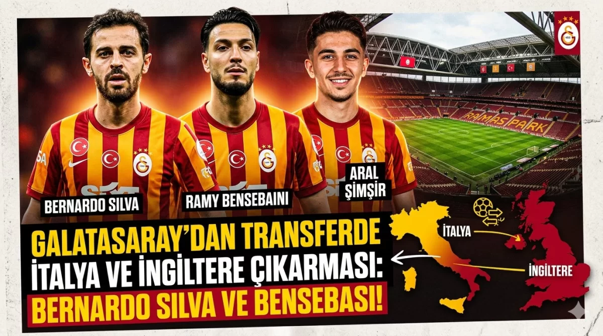 Galatasaray'dan transferde İtalya ve İngiltere çıkarması: Bernardo Silva ve Bensebaini bombası! - Sevdamız Beşiktaş  - Güncel Spor Haberleri