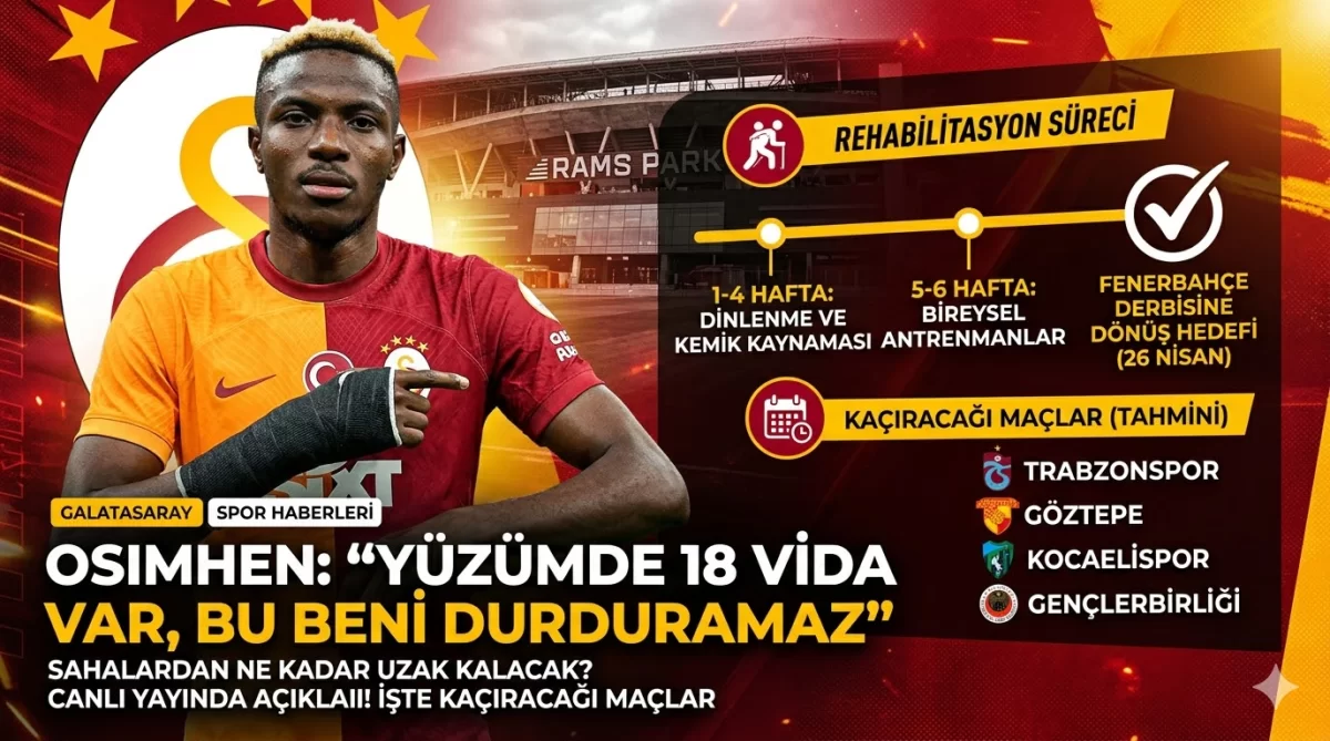 Sakatlık şoku: Victor Osimhen ne zaman dönecek? Nijeryalı yıldız sessizliğini bozdu!