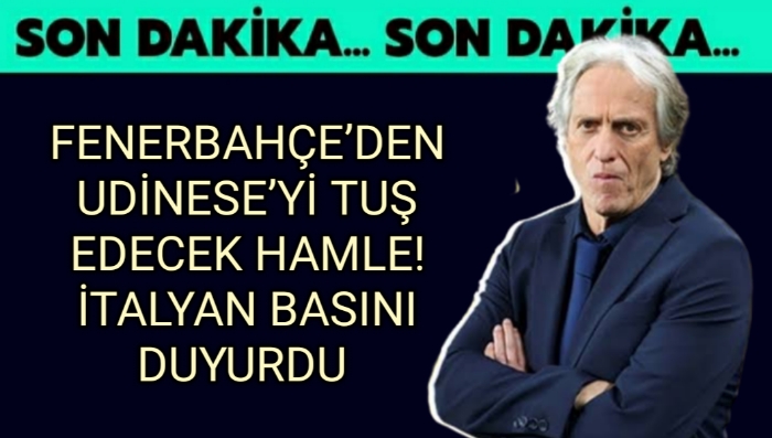 Fenerbahçe'den Udinese'yi tuş edecek hamle! İtalyan basını duyurdu - Spor Haberleri Fenerbahçe'den Udinese'yi tuş edecek hamle! İtalyan basını duyurdu - Spor Haberleri - Sevdamız Beşiktaş - Güncel Spor Haberleri