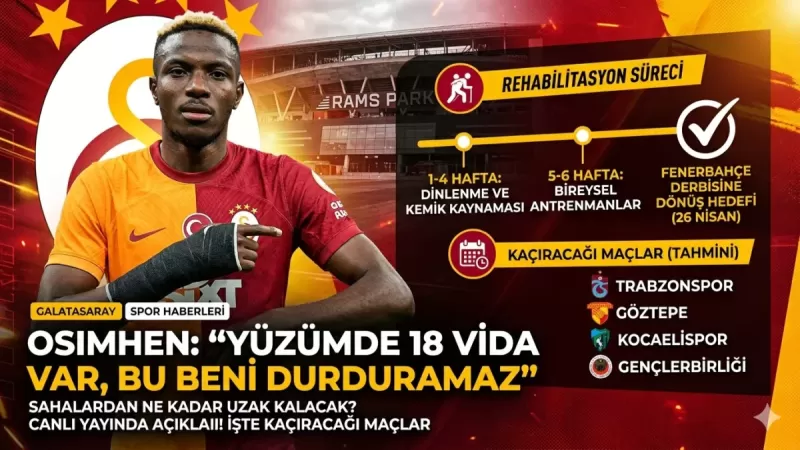 Sakatlık şoku: Victor Osimhen ne zaman dönecek? Nijeryalı yıldız sessizliğini bozdu! - Sevdamız Beşiktaş  - Güncel Spor Haberleri